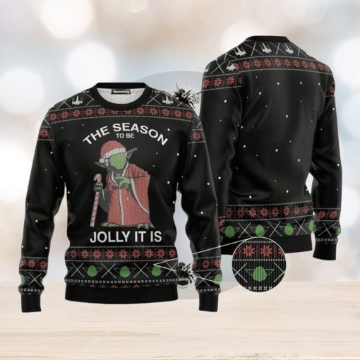 Star Wars The Season To be Jolly It Is Christmas Ugly Sweater