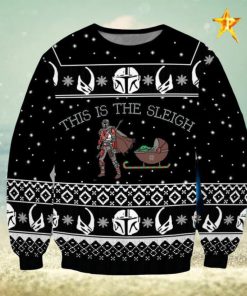 Star Wars This Is The Sleight Baby Yoda Christmas Ugly Sweater