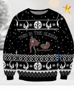 Star Wars This Is The Sleight Baby Yoda Christmas Ugly Sweater