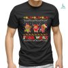 Stitch Santa Claus the most wonderful time of the year shirt