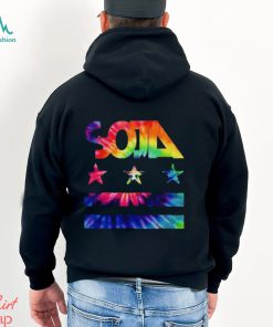 Stars & Stripes Tie Dye Logo Soja Shirt