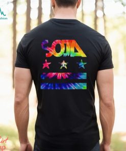 Stars & Stripes Tie Dye Logo Soja Shirt