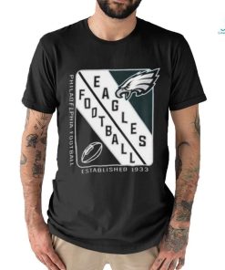 Starter Black Philadelphia Eagles Shield Graphic T shirt