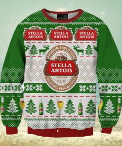 Stella Artois Beer Ugly Christmas Sweater, Gift for Christmas Holiday