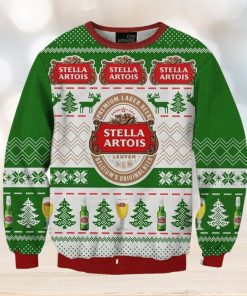 Stella Artois Beer Ugly Christmas Sweater, Gift for Christmas Holiday