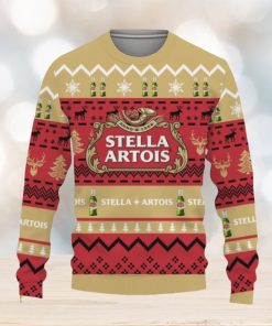 Stella Artois Beers Shirts Beer Vintage Logo Knitted Xmas 3D Sweater Gift Holidays