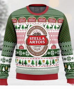 Stella Artois Ugly Christmas Sweater Holiday Gift Christmas Sweater