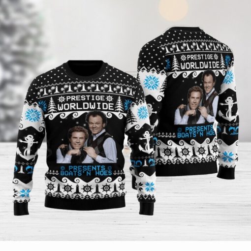 Step Brothers Prestige Worldwide Ugly Christmas Sweater Christmas Holiday Gift For Men And Women