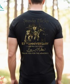 Stevie Nicks Signature 57Th Anniversary 1966 2023 T Shirt