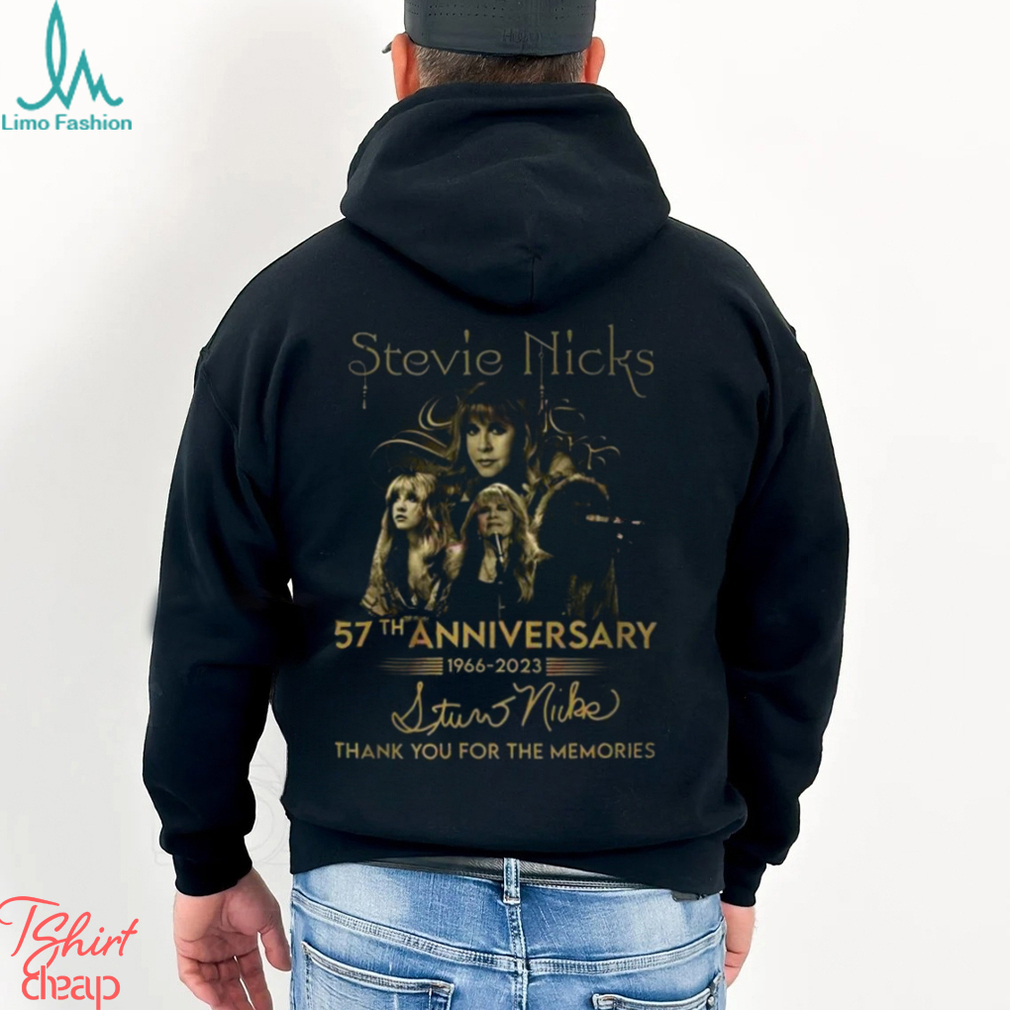 Stevie Nicks Signature 57Th Anniversary 1966 2023 T Shirt Stevie Nicks Signature 57Th Anniversary 1966 2023 T Shirt
