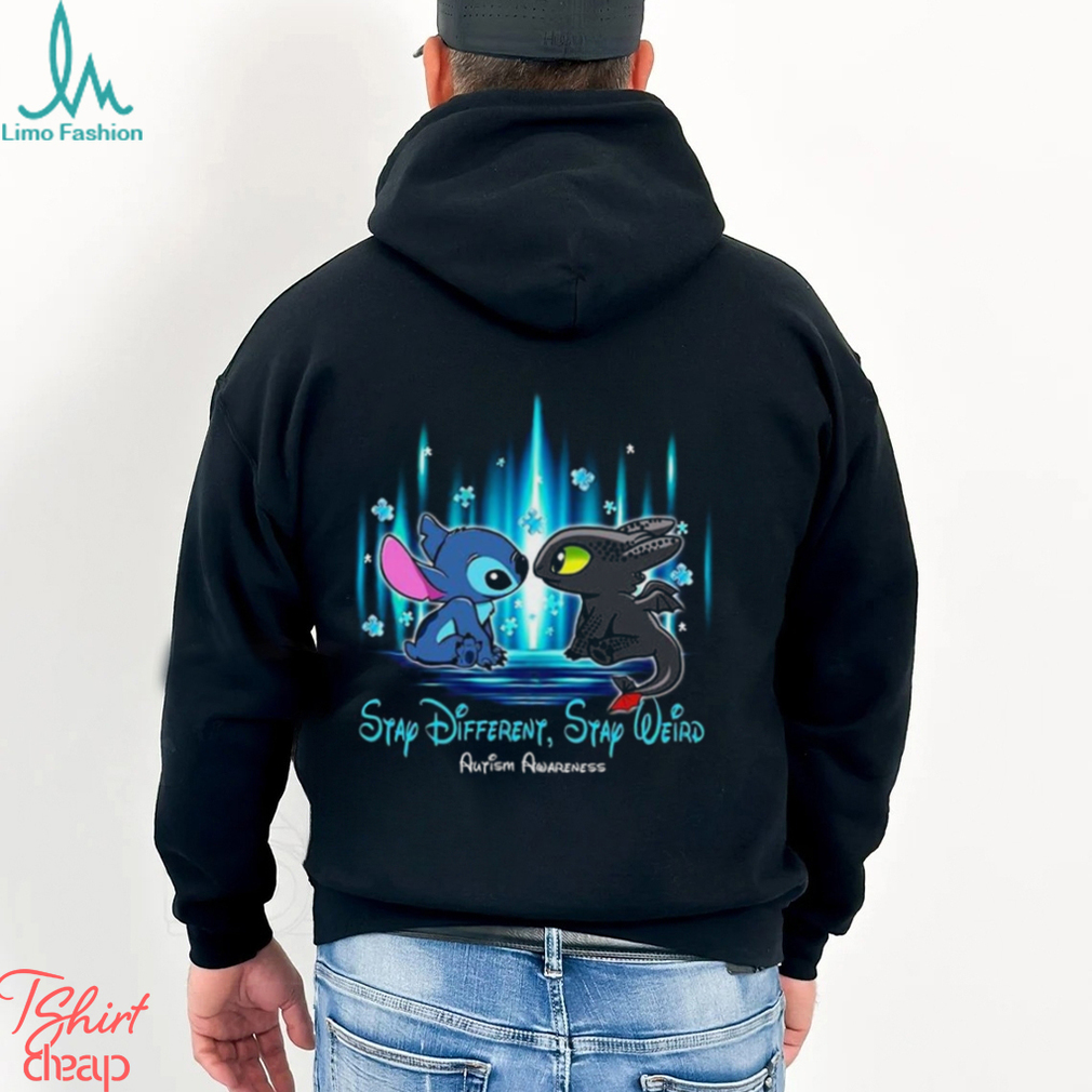 Stich Stay Different Stay Weird Autism Awareness Shirt Stich Stay Different Stay Weird Autism Awareness Shirt