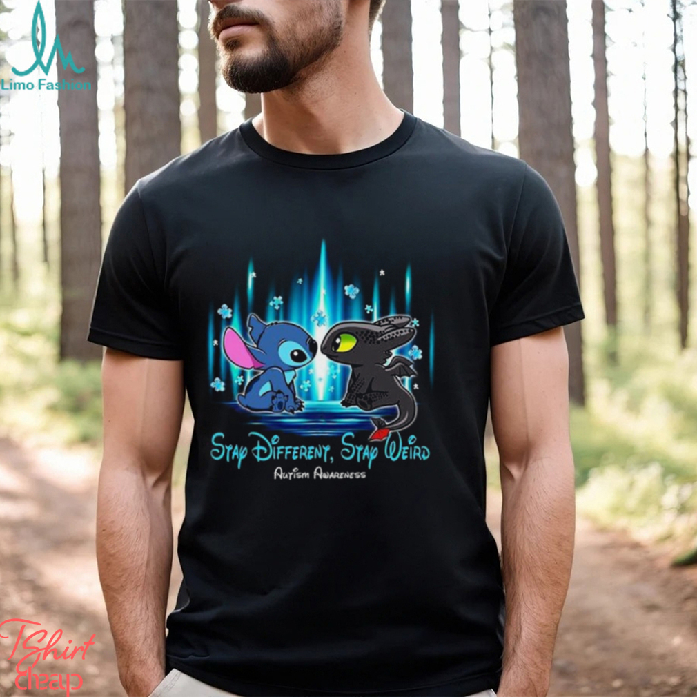 Stich Stay Different Stay Weird Autism Awareness Shirt Stich Stay Different Stay Weird Autism Awareness Shirt