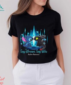 Stich Stay Different Stay Weird Autism Awareness Shirt