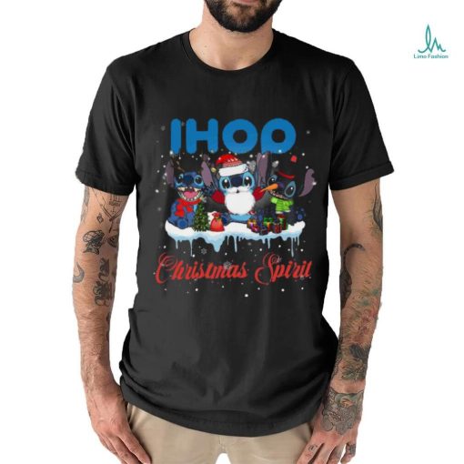 Stitch Santa Claus Christmas Spirit Shirt