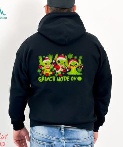 Stitch parody Grinch mode on funny Christmas shirt