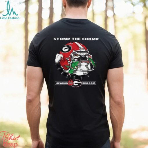 Stomp The Chomp Georgia Bulldogs T Shirt