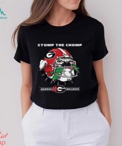 Stomp The Chomp Georgia Bulldogs T Shirt