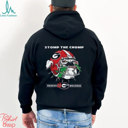 Stomp The Chomp Georgia Bulldogs T Shirt