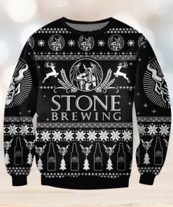 Stone Brewing Ugly Christmas Sweater, Gift for Christmas Holiday