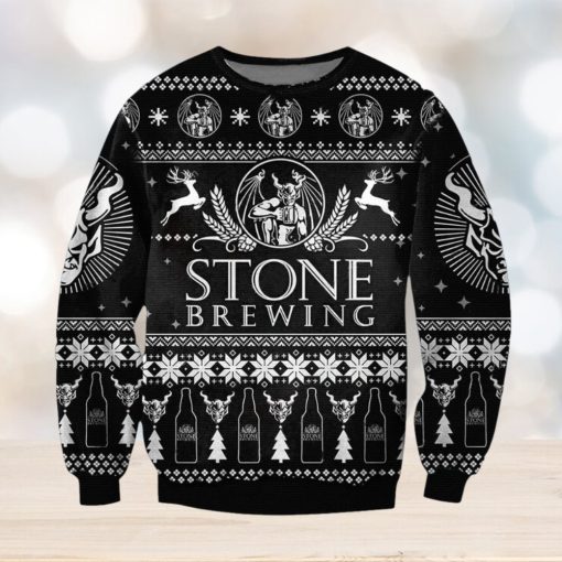 Stone Brewing Ugly Christmas Sweater, Gift for Christmas Holiday