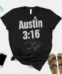 Stone Cold Steve Austin WWE Autographed Austin 3 16 T Shirt