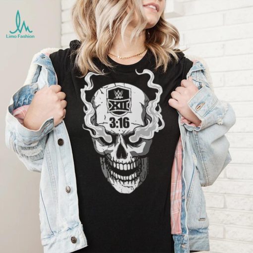 Stone Cold Steve Austin WWE & Big 12 Fanatics Branded 3 16 T Shirt