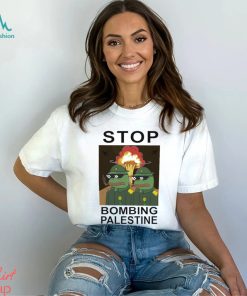 Stop Bombing Palestine T Shirt