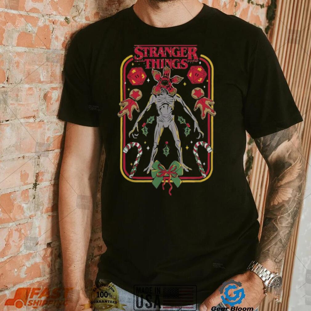 Stranger Things Holiday Demogorgon T Shirt Stranger Things Holiday Demogorgon T Shirt