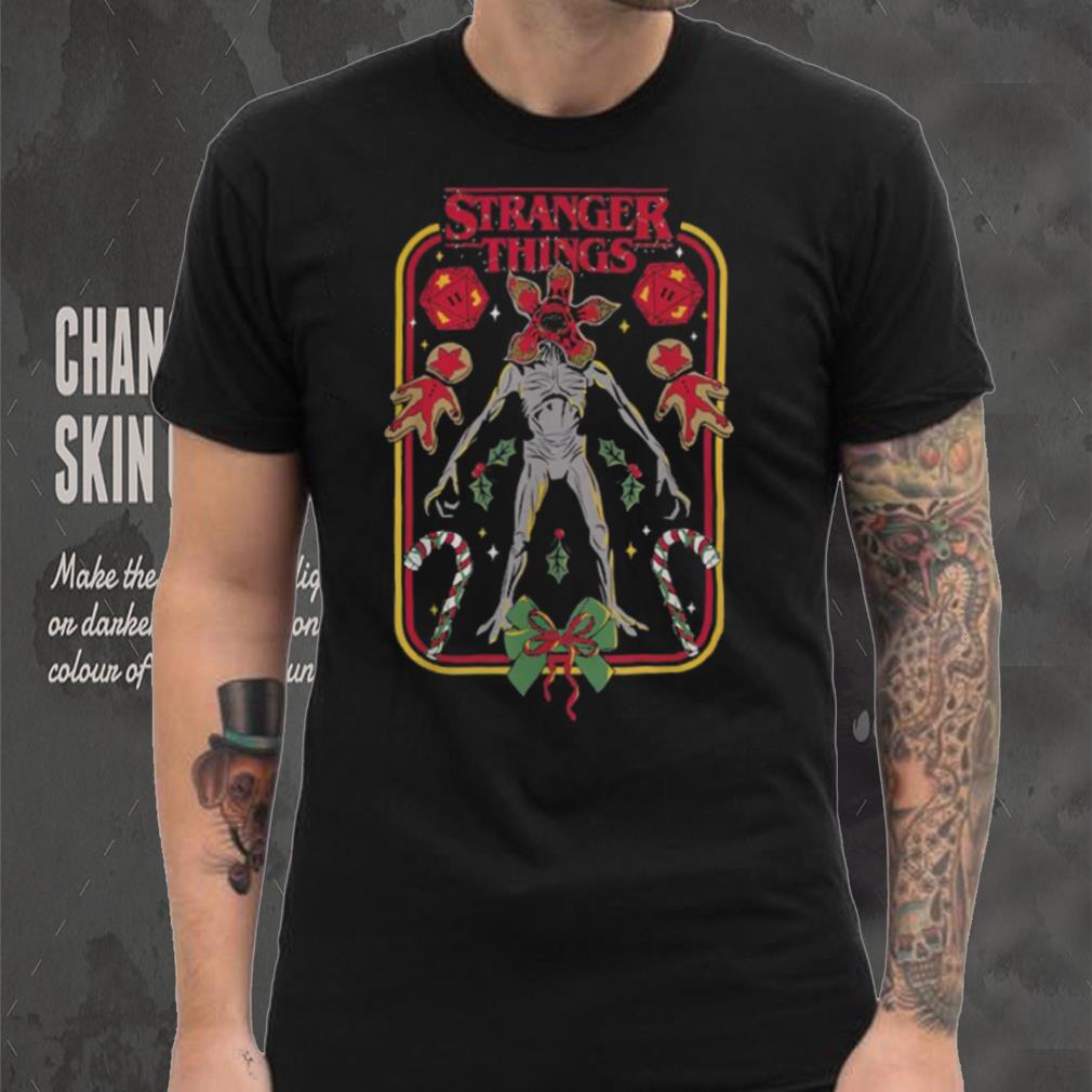 Stranger Things Holiday Demogorgon T Shirt Stranger Things Holiday Demogorgon T Shirt