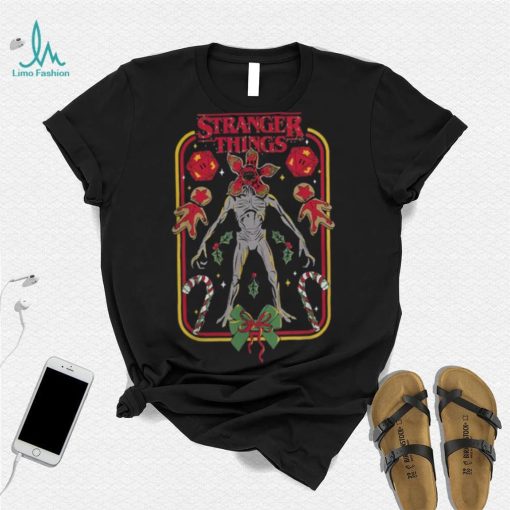 Stranger Things Holiday Demogorgon T Shirt
