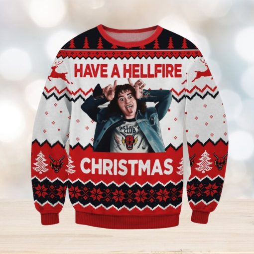 Stranger Things Ugly Sweater Style Gift For Men And Women