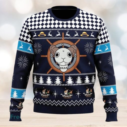 Straw Hat Pirates Ship Going Merry One Piece Ugly Christmas Sweater Cute Funny Gift For Men And Women