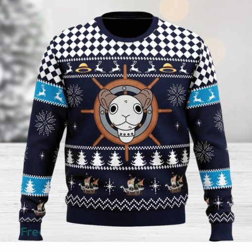 Straw Hat Pirates Ship Going Merry One Piece Ugly Christmas Sweater Cute Funny Gift For Men And Women