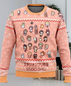 Studio Ghibli Cuties Ugly Christmas Sweater