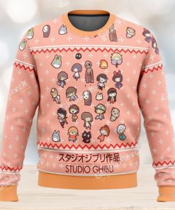 Studio Ghibli Cuties Ugly Christmas Sweater