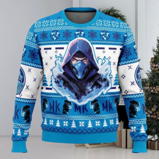 Sub Zero Mortal Kombat Ugly Christmas Sweater