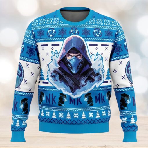 Sub Zero Mortal Kombat Ugly Christmas Sweater