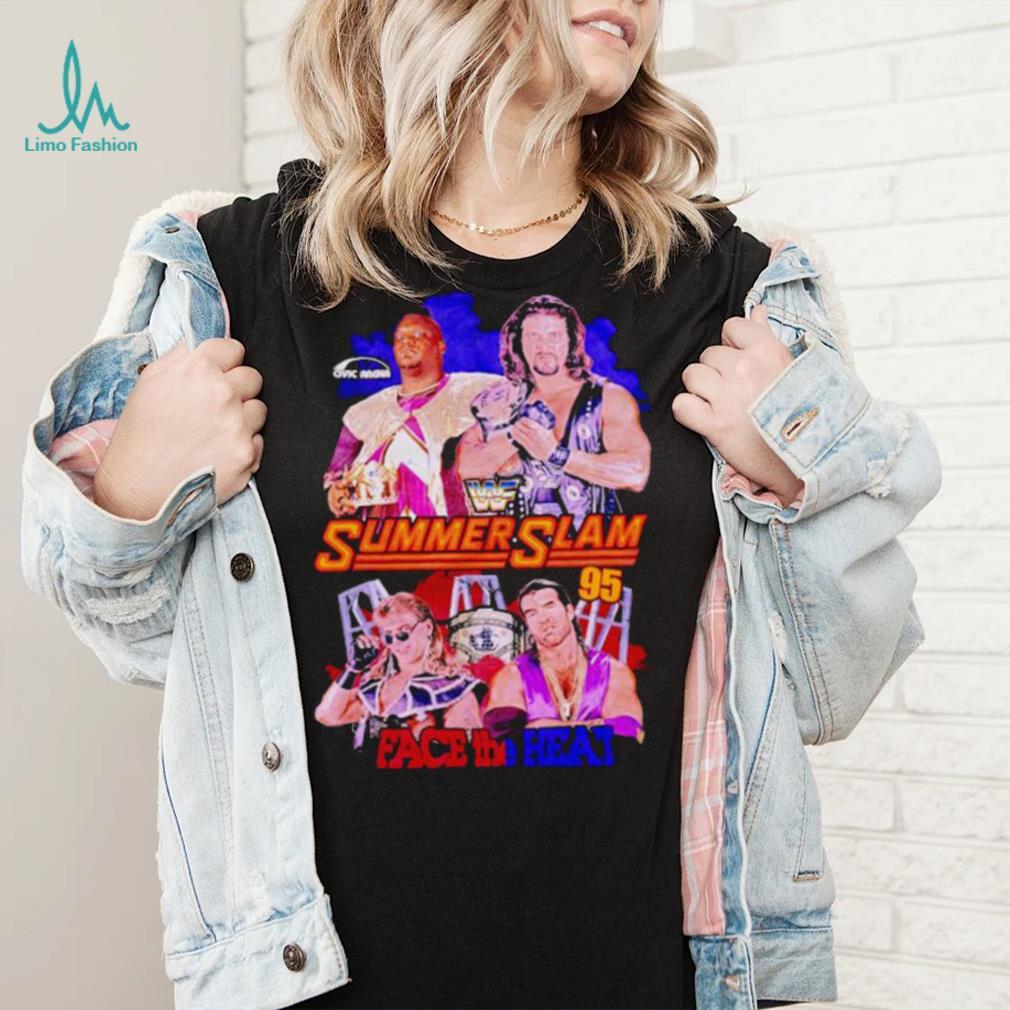 Summerslam 95 face the Heat shirt Summerslam 95 face the Heat shirt
