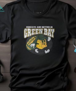 Sunday Are Better In Green Bay Packers Shirt