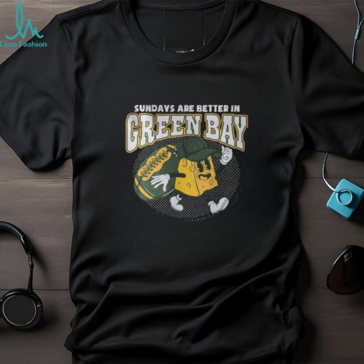 Sunday Are Better In Green Bay Packers Shirt