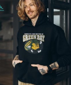 Sunday Are Better In Green Bay Packers Shirt
