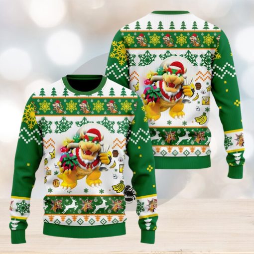 Super Mario Bowser Christmas Sweater