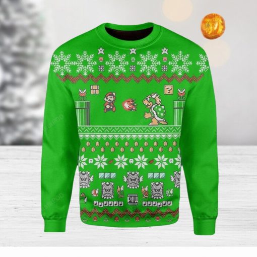 Super Mario Nintendo 1 Christmas Ugly Sweater