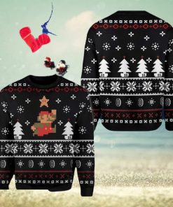 Super Mario Nintendo 3 Christmas Ugly Sweater