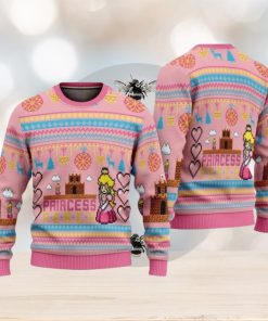 Super Mario Princess Peach Ugly Xmas Sweater