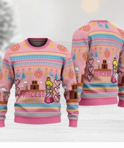 Super Mario Princess Peach Ugly Xmas Sweater