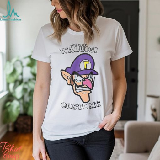 Super Mario This Is My Waluigi Costume T Shirt