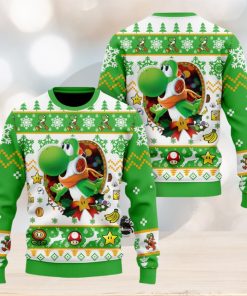 Super Mario Yoshi Christmas Sweater