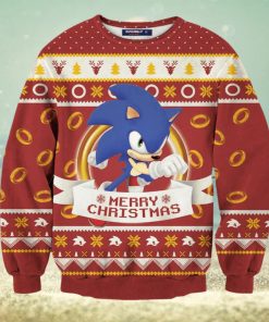 Super Sonic Ugly Christmas Sweater Perfect Holiday Gift