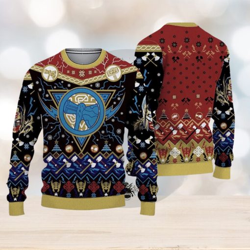 Superhero Character Ugly Christmas Sweater Men And Women Gift